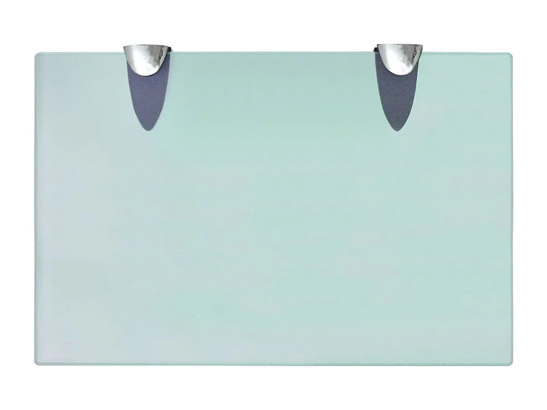 Mensola da parete in vetro 30 x 20 cm 8 mm