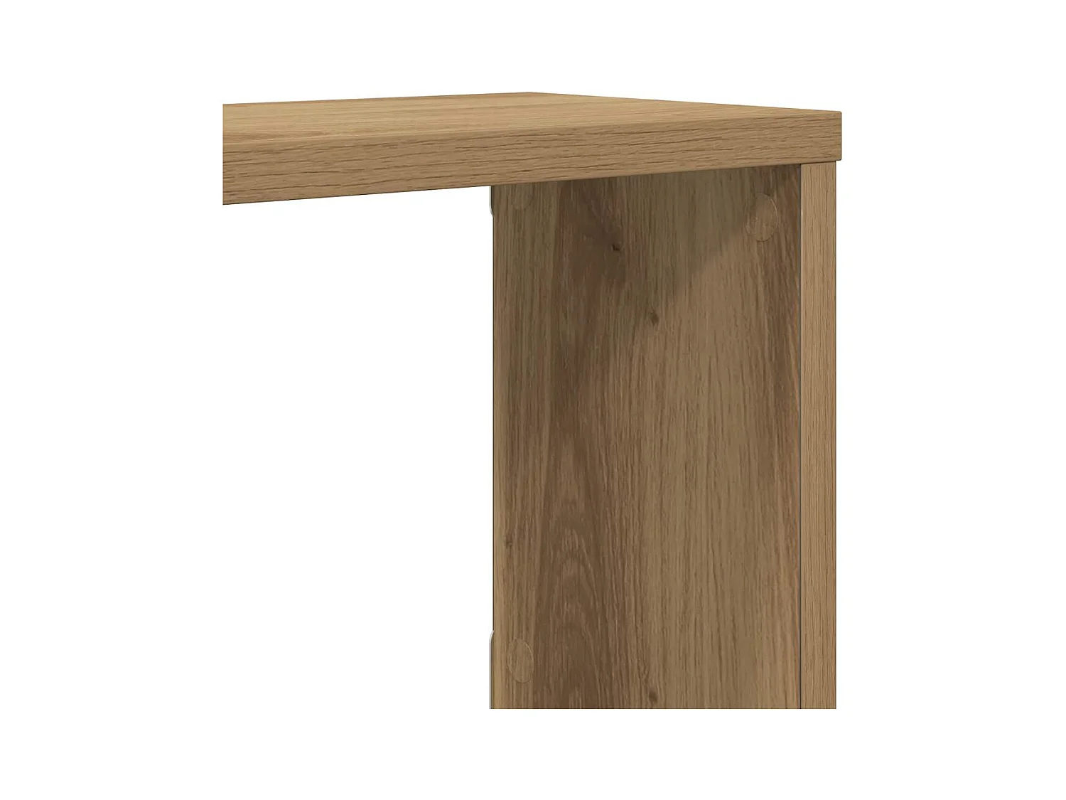 Étagères cube murales 4 pcs chêne artisanal 60x15x23 cm