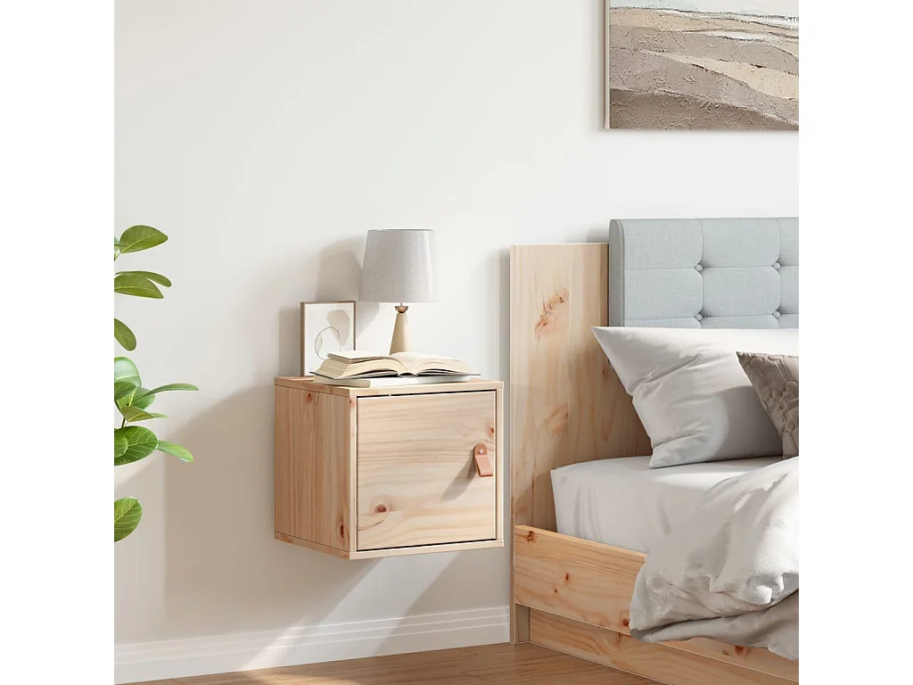 Armoire murale 31,5x30x30 cm Bois de pin massif