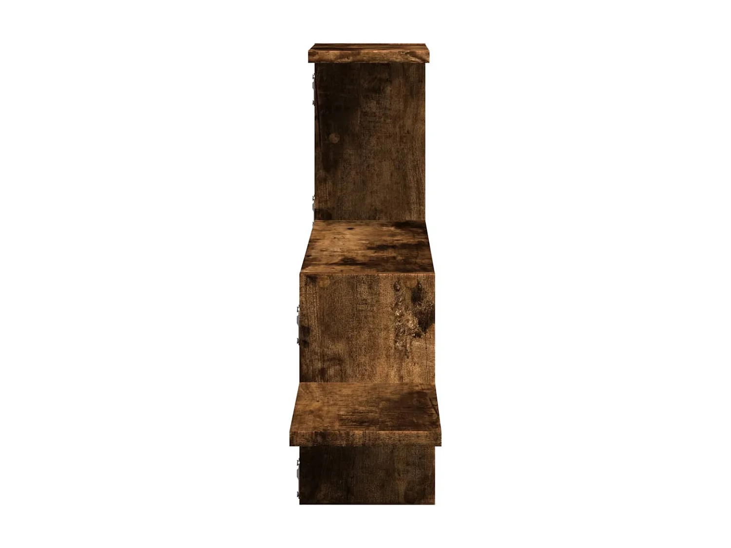 Étagère murale chêne fumé 104x15x49 cm bois d'ingénierie