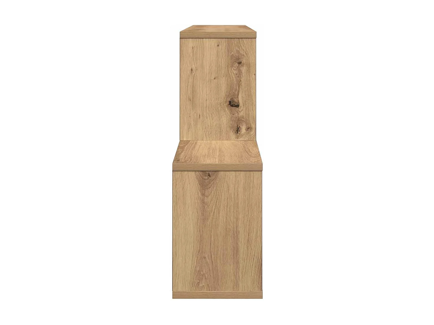 Mensola da parete in rovere realizzata a mano 100x18x53 cm in legno ingegnerizzato