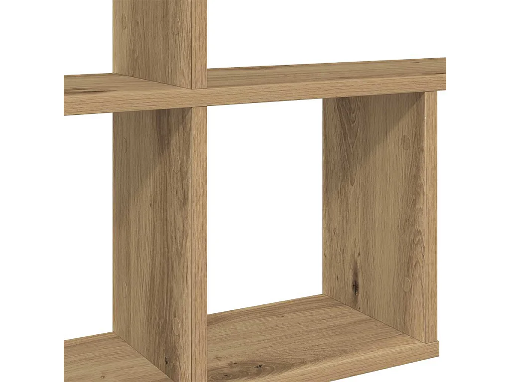 Mensola da parete in rovere realizzata a mano 100x18x53 cm in legno ingegnerizzato