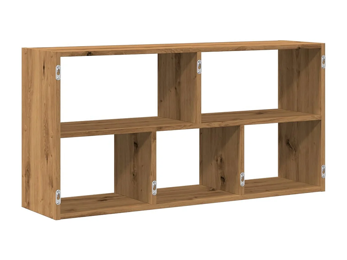 Étagère murale chêne artisanal 100x25x50 cm bois d'ingénierie