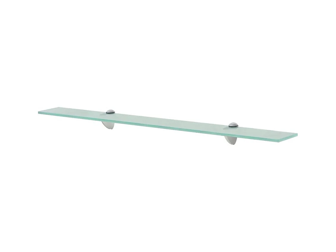 Étagère murale en verre 80x20 cm 8 mm