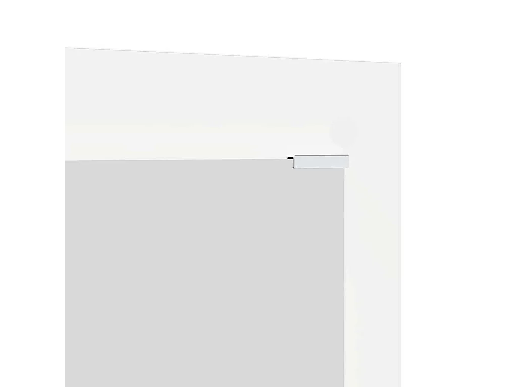 Porte-manteau mural Blanc 96 x 1,5 x 90 cm Bois d'ingénierie