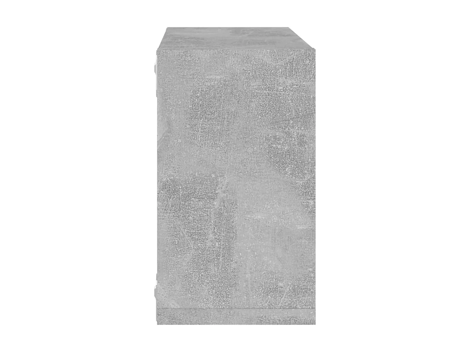 Étagères cube murales 4 pcs Gris béton 26x15x26 cm