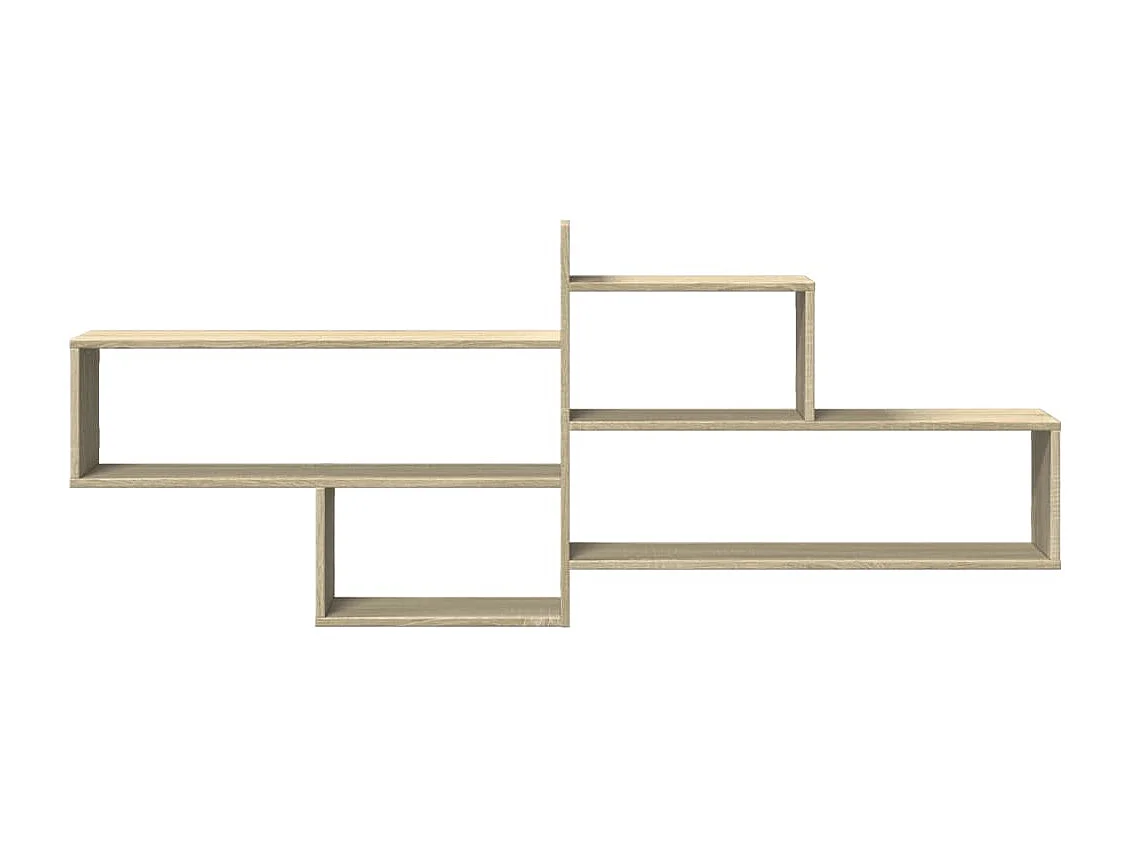 Sonoma eiken wandplank 167,5x18x68 cm bewerkt hout