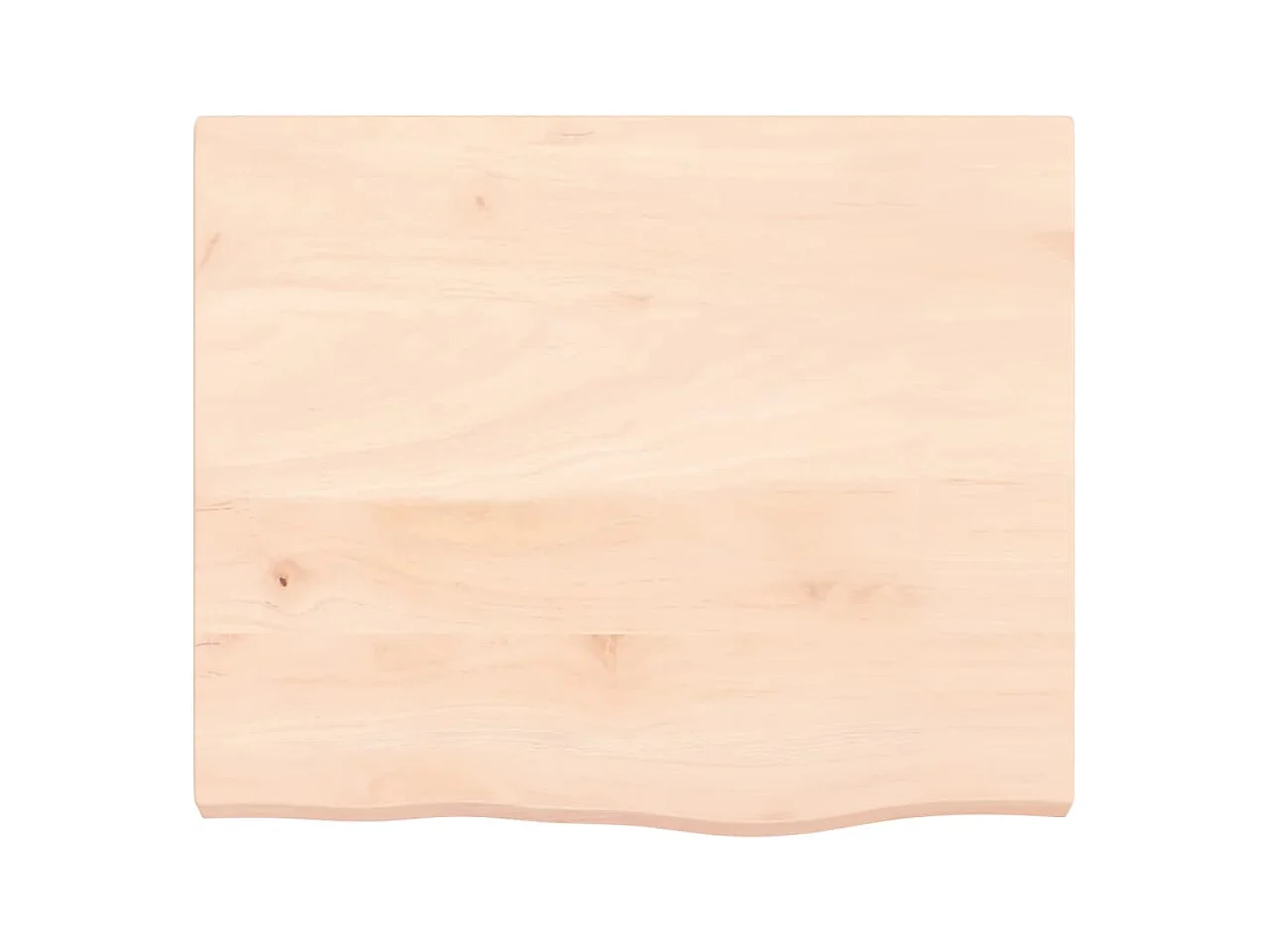 Étagère murale 60x50x(2-4) cm bois de chêne massif non traité