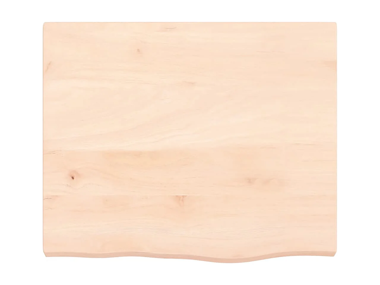 Étagère murale 60x50x(2-4) cm bois de chêne massif non traité