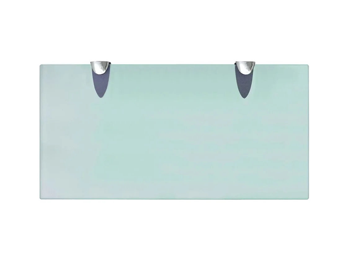 Étagères murales 2 pcs Verre 40 x 20 cm 8 mm