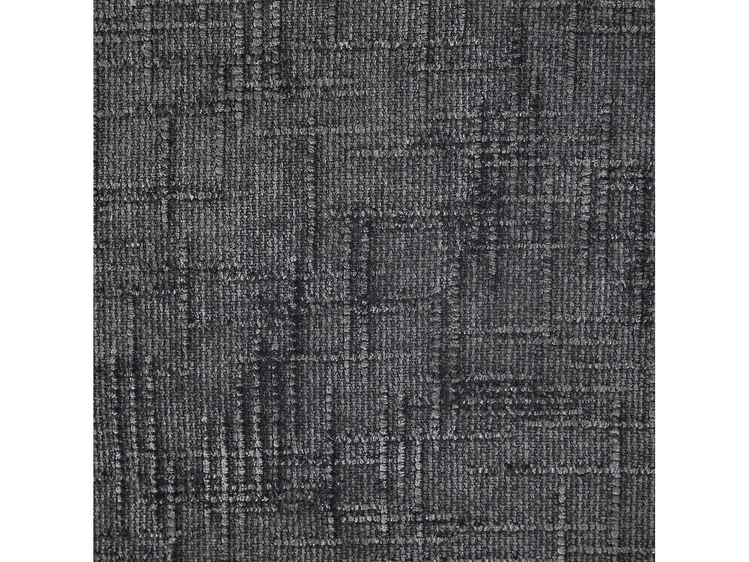 Fauteuil relax multifonction avec dossier escamotable, support pour téléphone, tissu chenille noir (125x84.5x87 cm)