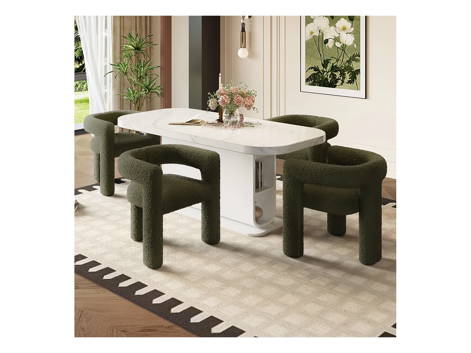 Fauteuil ergonomique, design unique, confort maximal et utilisable partout, moderne et robuste, montage rapide (62.5x32.5x71 cm)