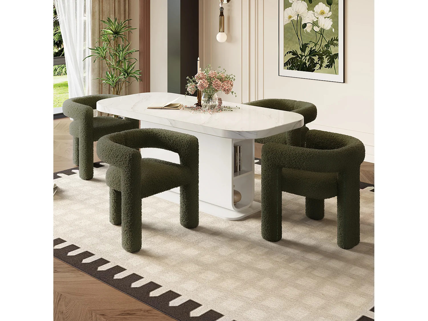 Fauteuil ergonomique, design unique, confort maximal et utilisable partout, moderne et robuste, montage rapide (62.5x32.5x71 cm)