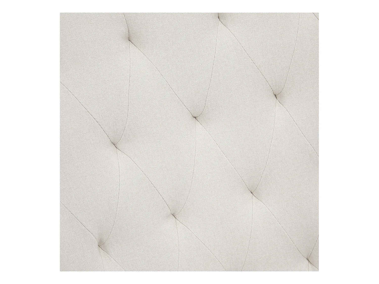 Fauteuil à bascule confortable, lin crème, bois et métal, design élégant (69x90x100cm)