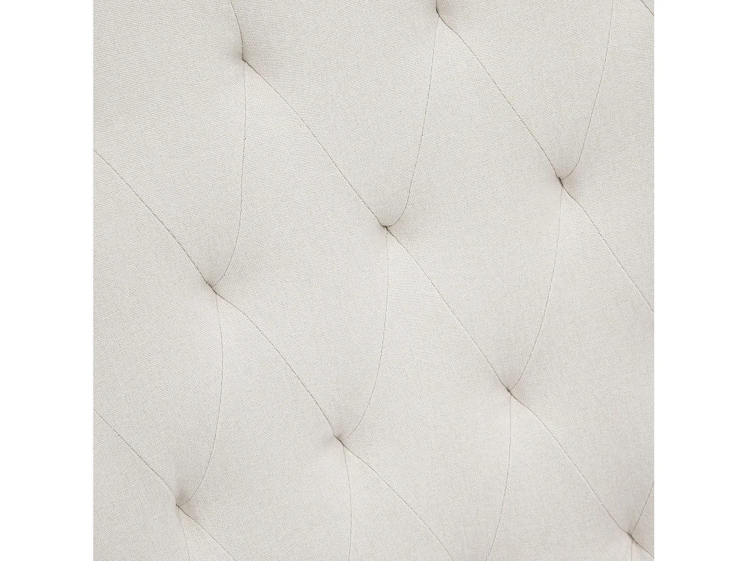 Fauteuil à bascule confortable, lin crème, bois et métal, design élégant (69x90x100cm)