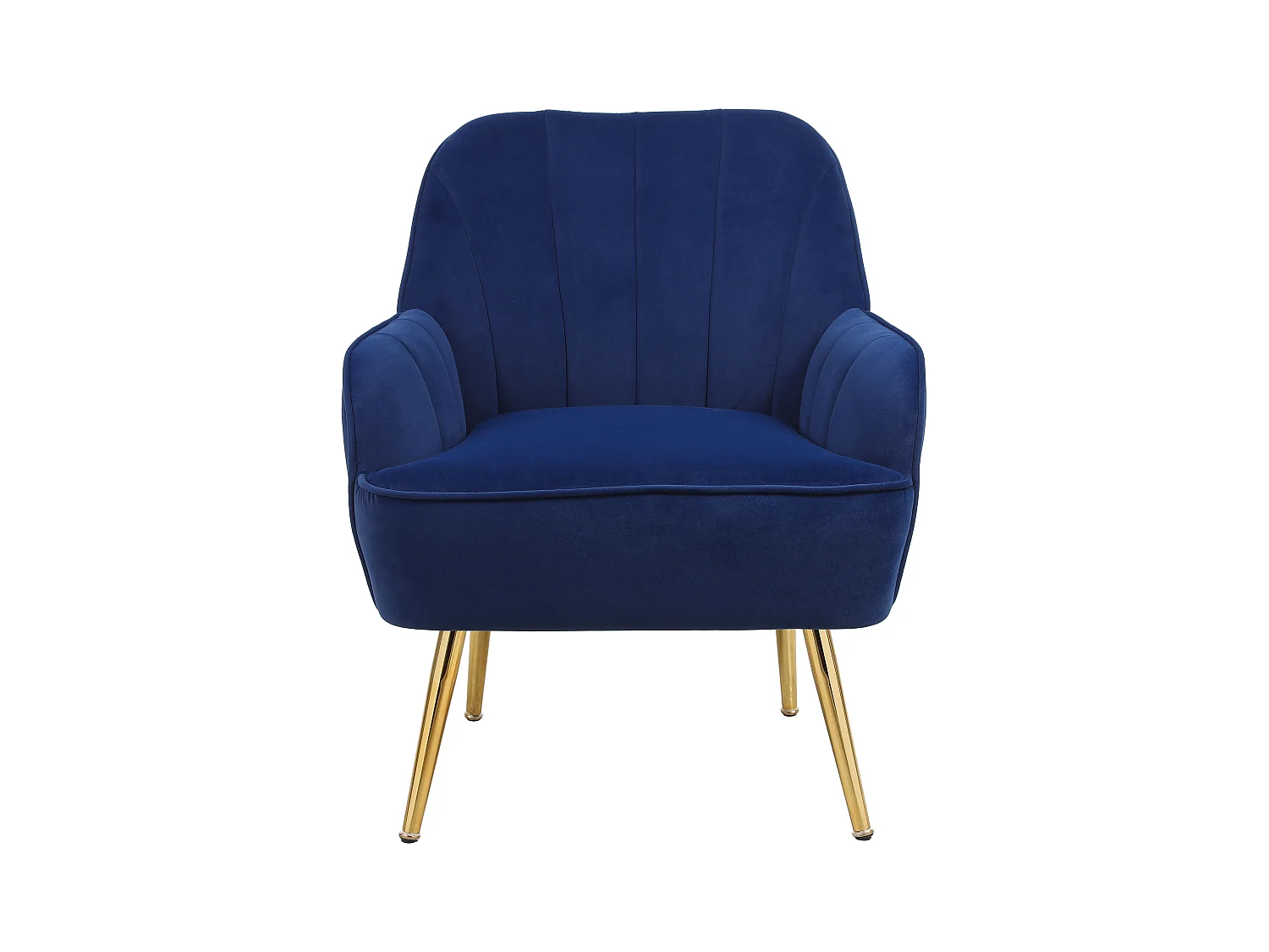 Chaise à bascule en velours, set de 2, bois massif, bleu foncé (64x73x78 cm)