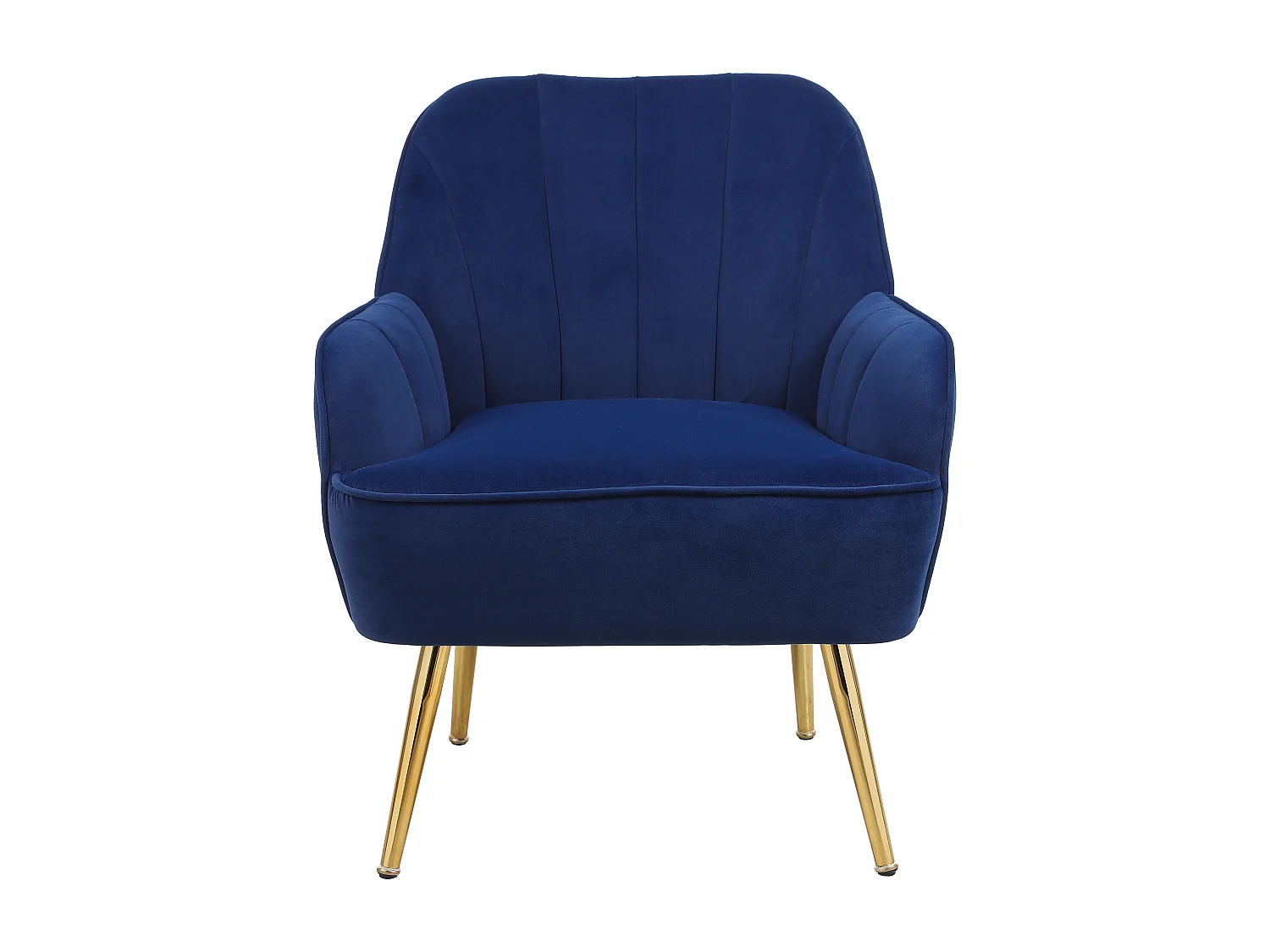 Chaise à bascule en velours, set de 2, bois massif, bleu foncé (64x73x78 cm)