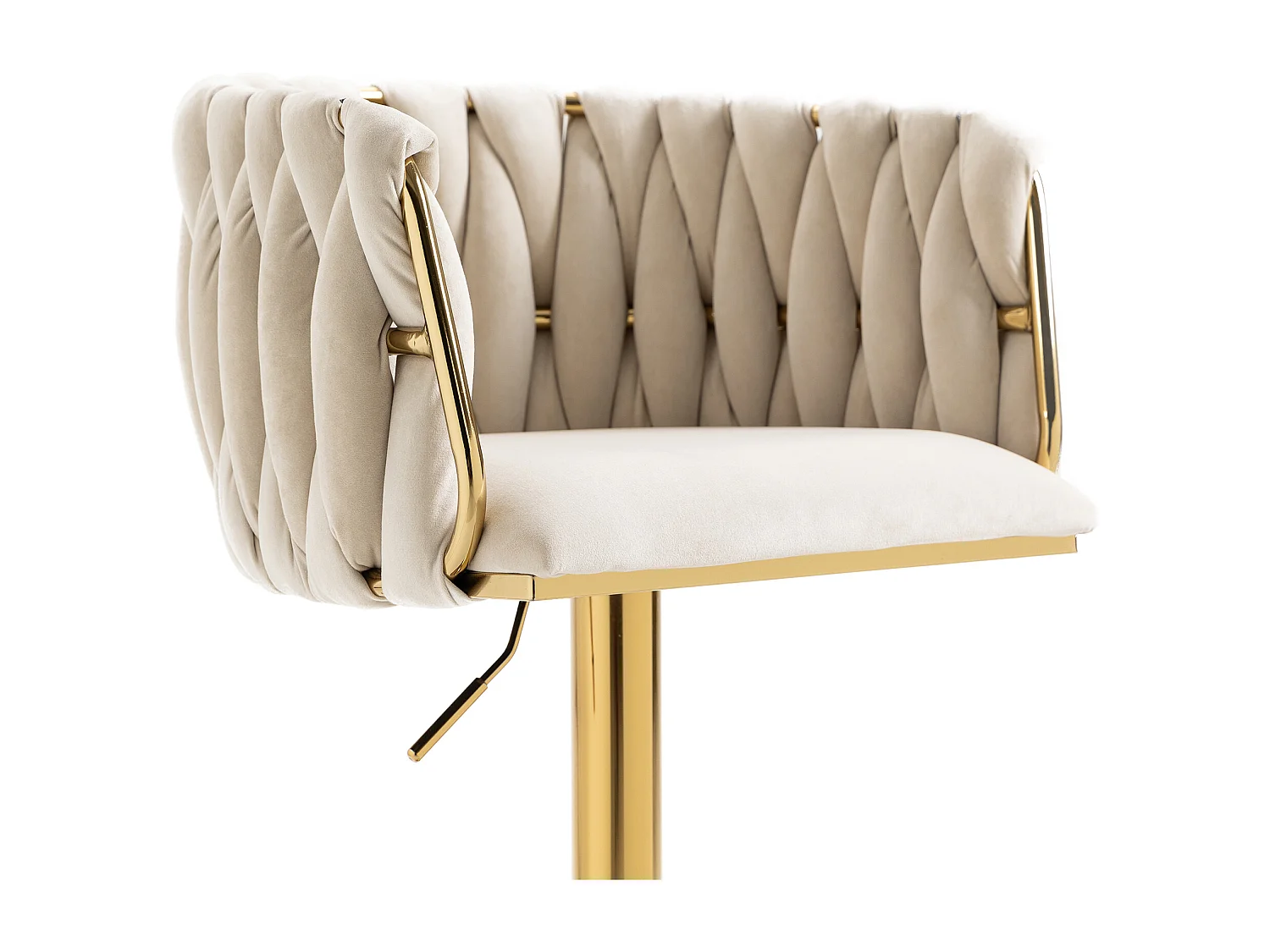 Tabouret de bar vintage avec dossier et repose-pieds, hauteur de comptoir, chaise de salle à manger pour îlot de cuisine, bar, (53x51x87 cm)