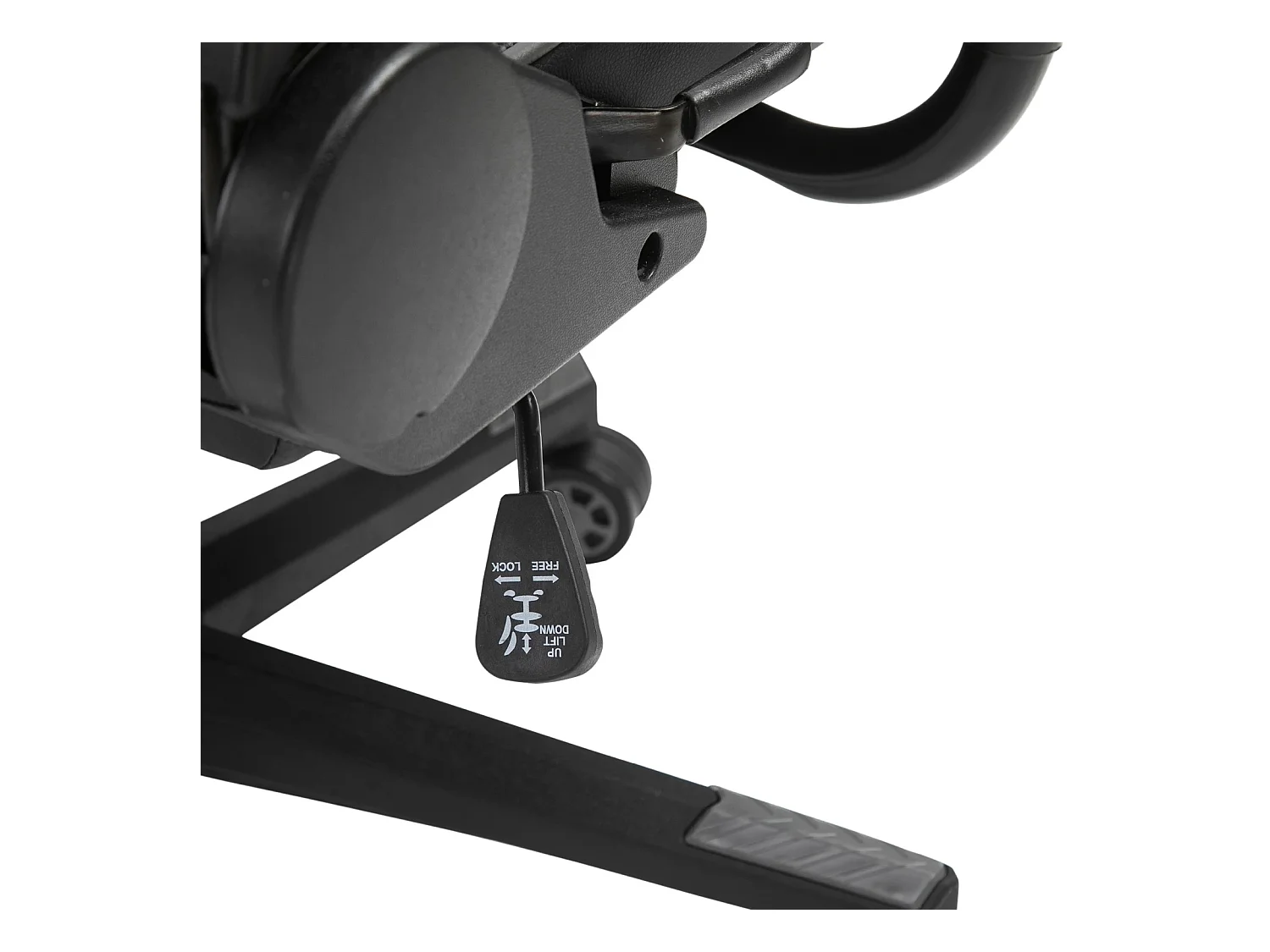 Fauteuil de bureau ergonomique en cuir synthétique, dossier inclinable à 160°, noir (67.5x74x126-136cm)