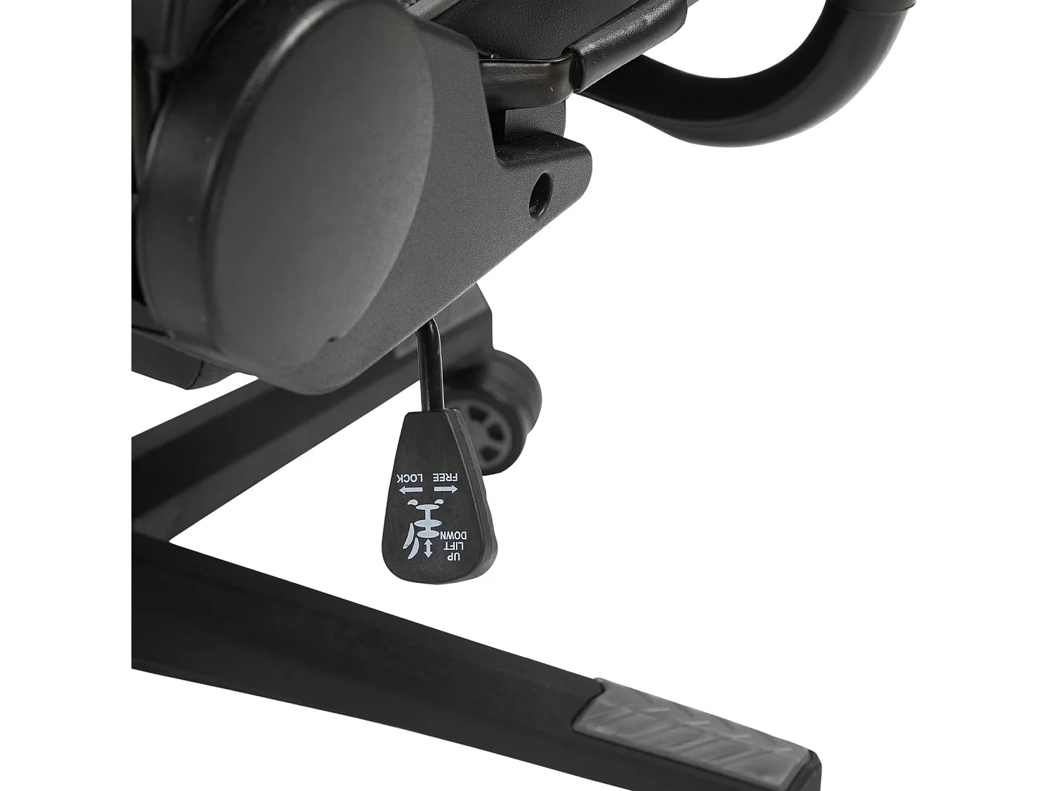 Fauteuil de bureau ergonomique en cuir synthétique, dossier inclinable à 160°, noir (67.5x74x126-136cm)