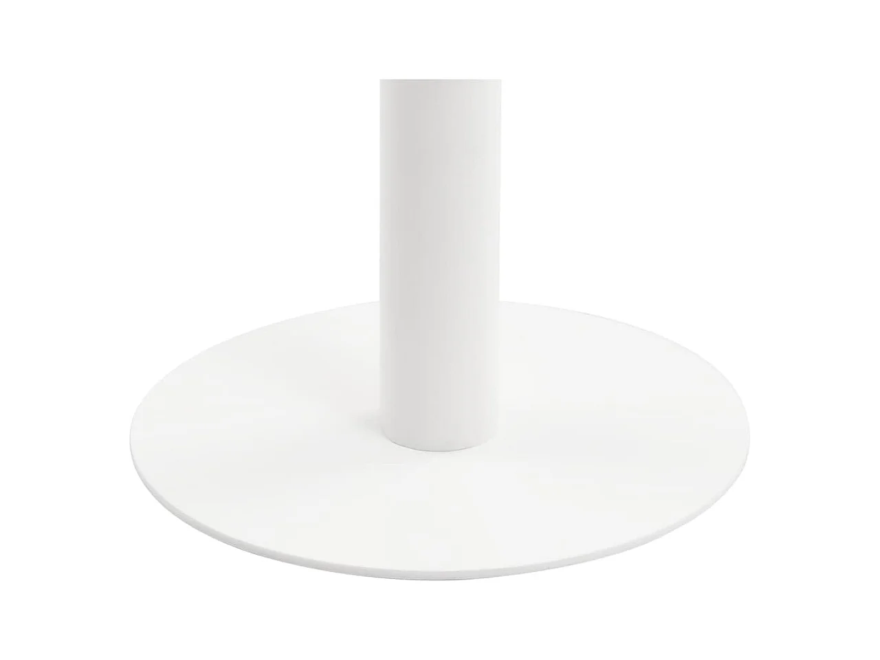 Mesa de bistró marrón claro de 60 cm de MDF