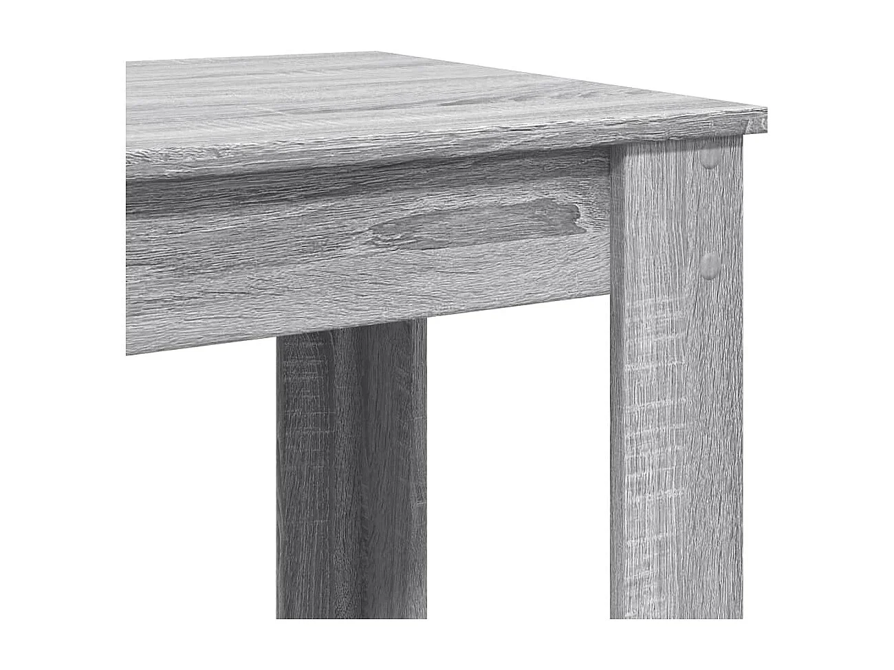 Sonoma bartafel grijs 51x50x103,5 cm bewerkt hout