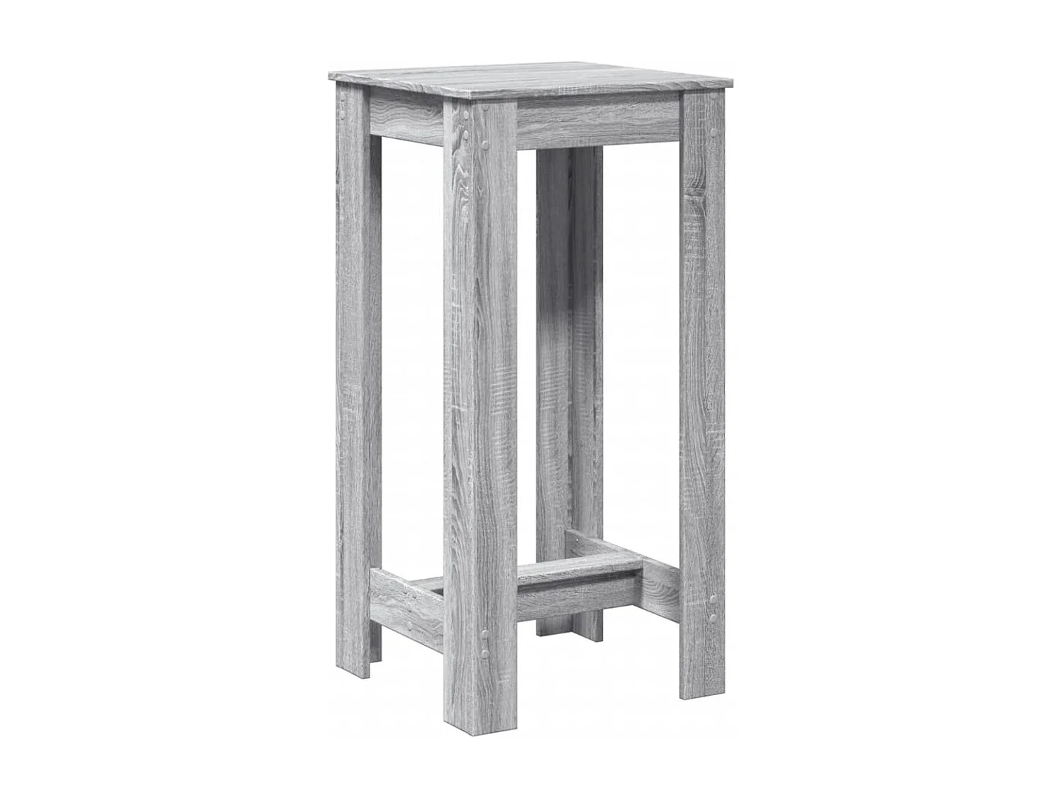 Mesa de bar Sonoma gris 51x50x103,5 cm madera de ingeniería