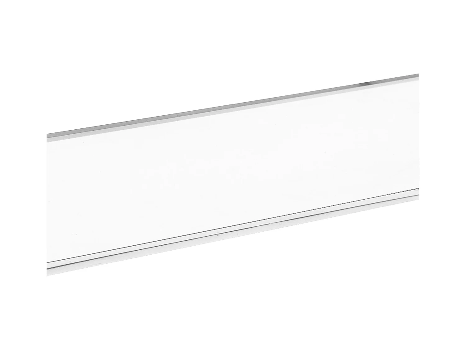 Support ergonomique pour moniteur, acrylique transparent, pour ordinateur portable et écran LCD (53x19x9 cm)