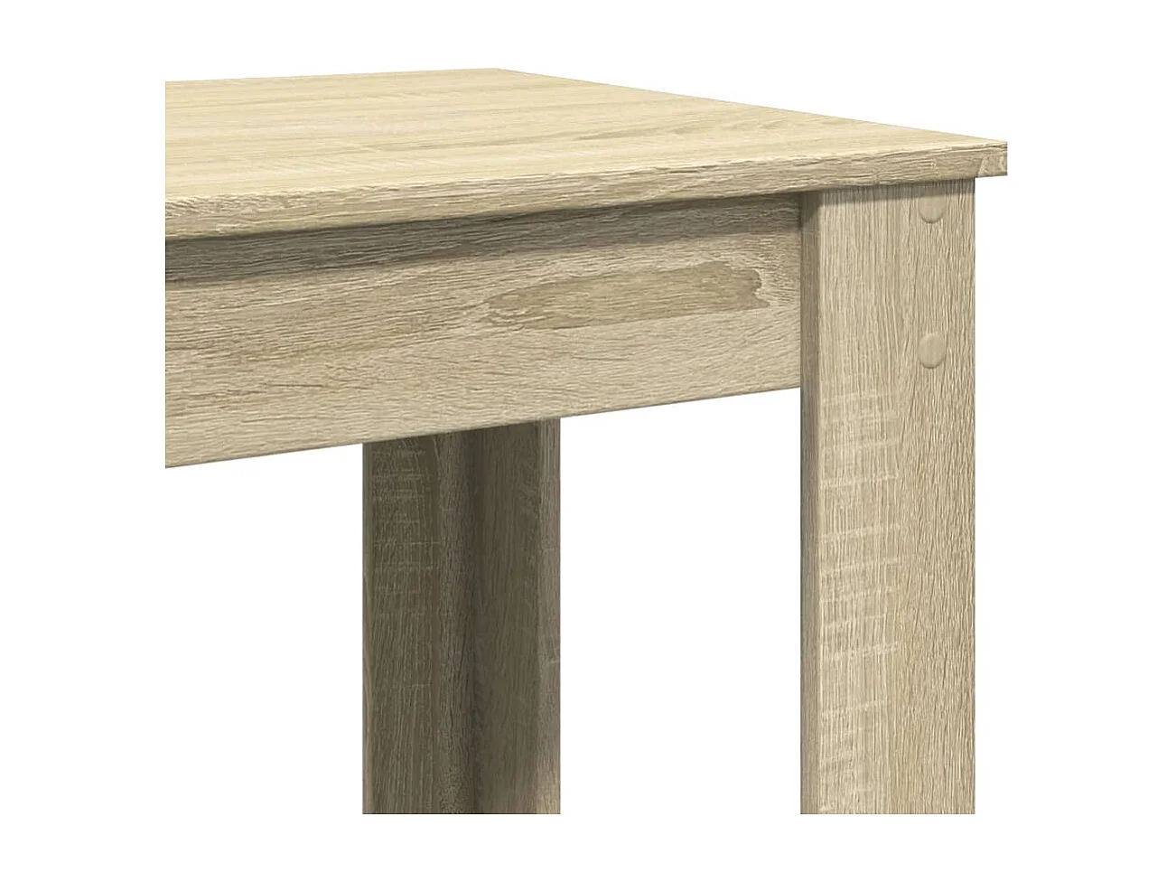 Mesa de bar de roble Sonoma 102x50x103,5 cm madera de ingeniería