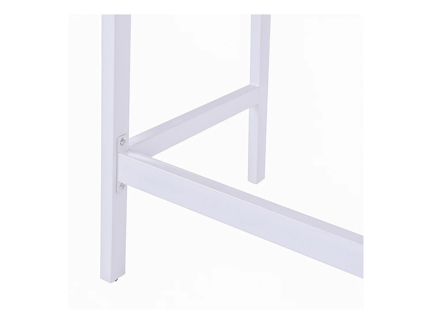 Bureau avec tiroir et étagères, MDF et métal, style industriel, bois naturel (100x55x81cm)