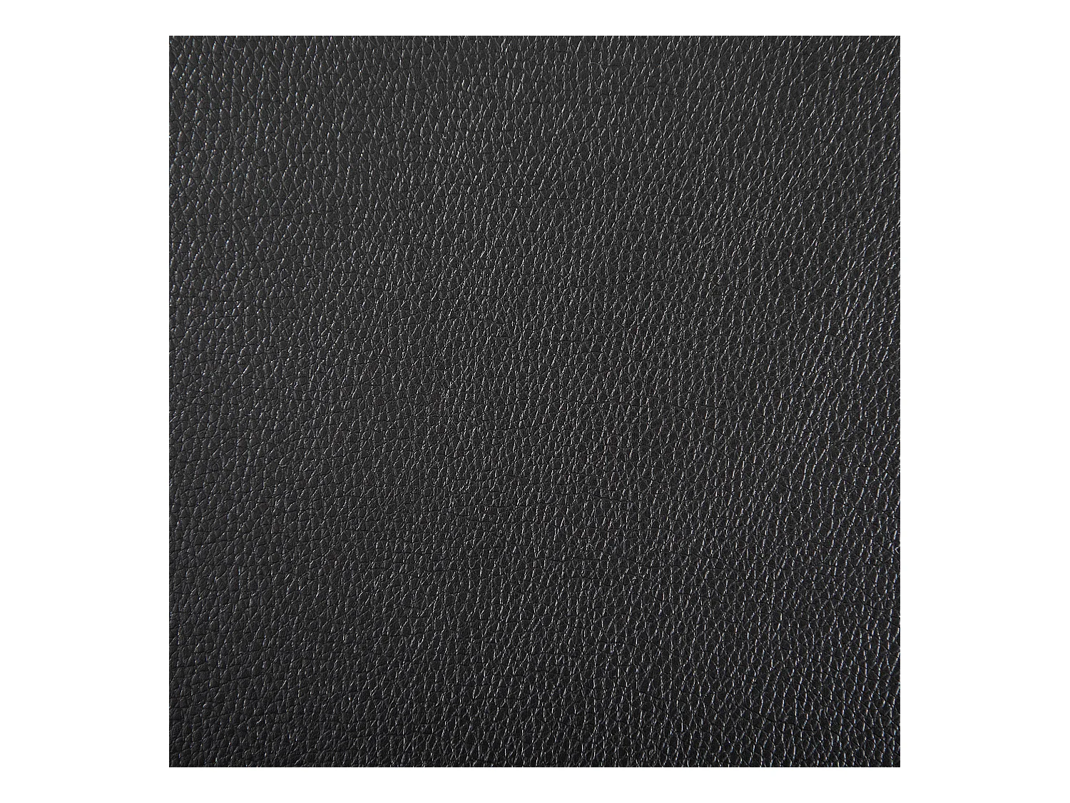 Banc de piano réglable, assise en cuir synthétique, bois caoutchouc, noir (63x33x45-56cm)