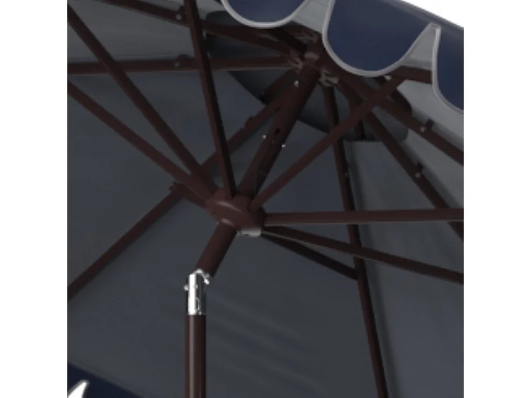 Parasol Marine/Blanc 257 x 257 x 253 cm - Venice