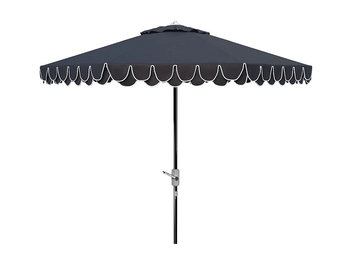 Parasol Marine/Blanc 256 x 256 X 251 cm - Valance