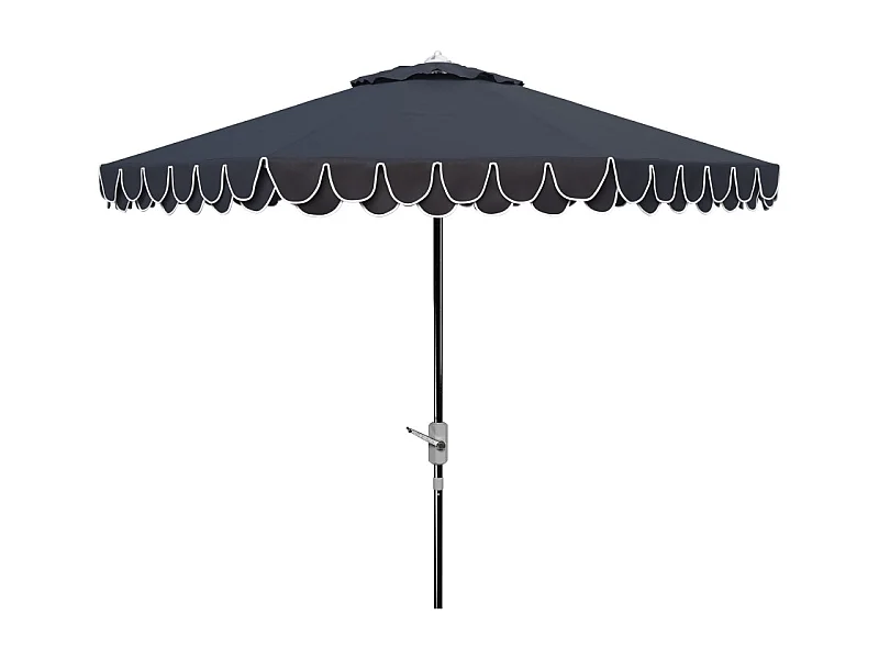 Parasol Marine/Blanc 256 x 256 X 251 cm - Valance