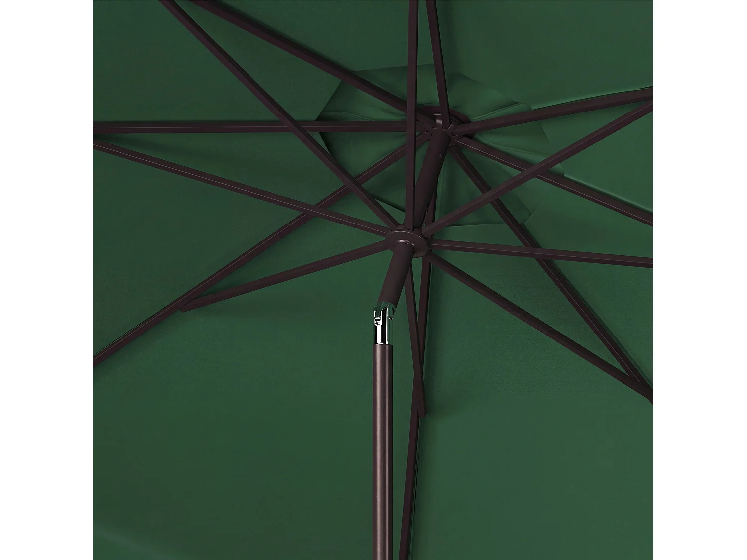 Parasol Vert 256 x 256 X 251 cm - Dorinda