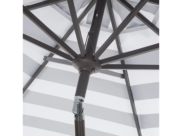 Parasol Noir/Blanc 256 x 256 X 251 cm - Iris