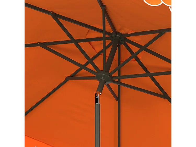 Parasol Orange 256 x 256 X 251 cm - Valance