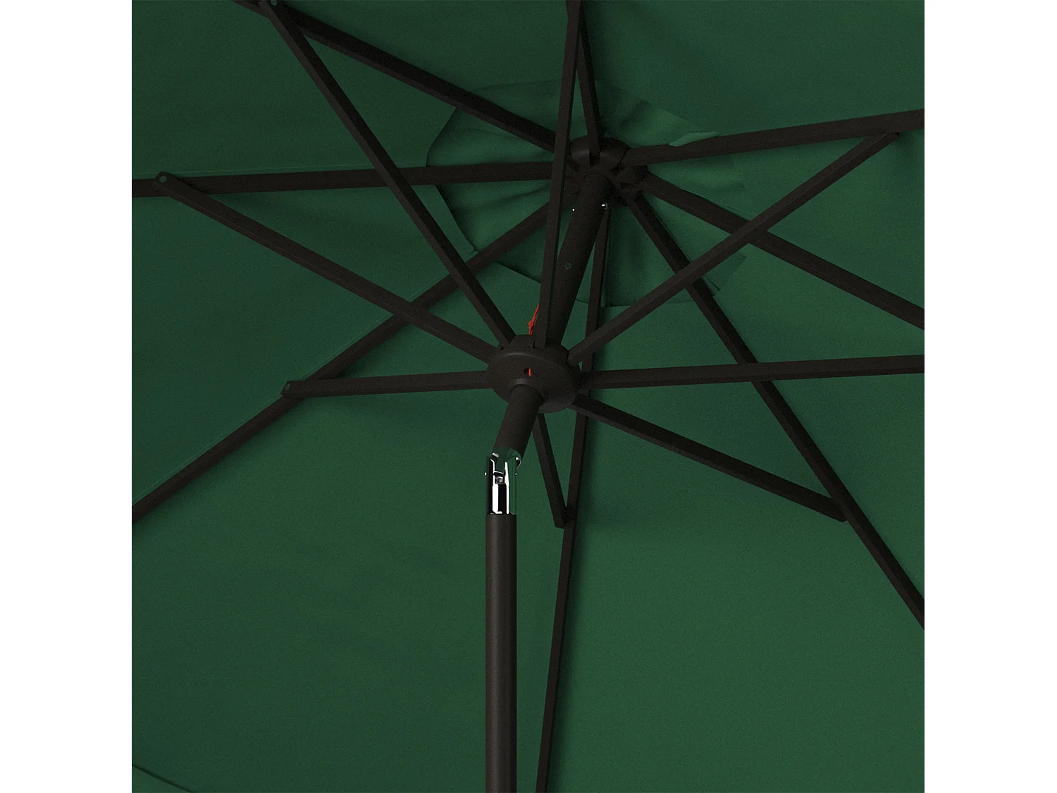 Parasol Vert 256 x 256 X 251 cm - Valance