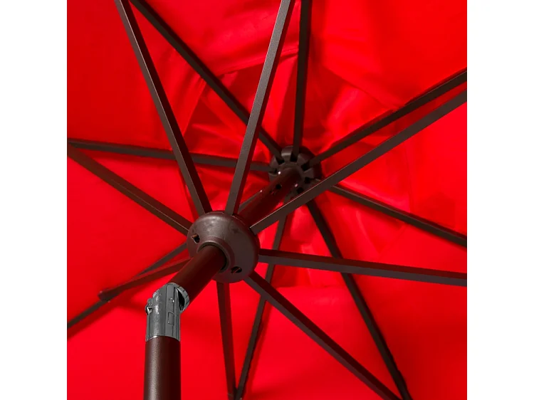 Parasol Rouge 256 x 256 X 251 cm - Dorinda