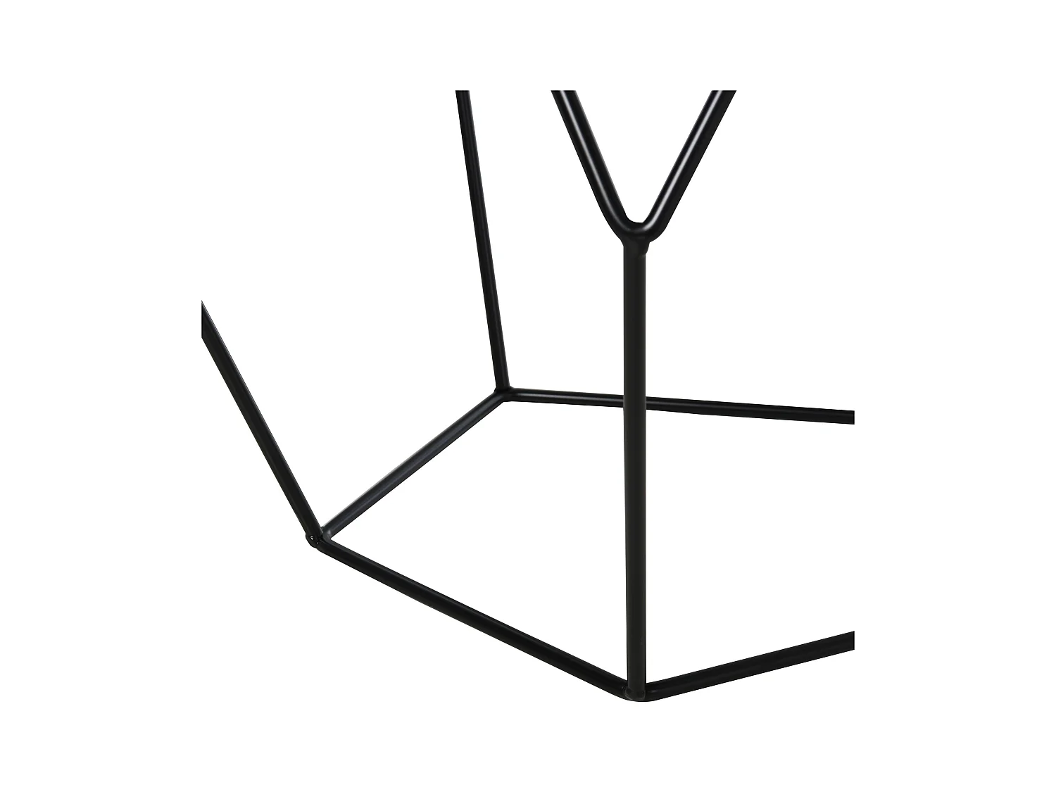 Table basse ronde avec rangement, table d'appoint design métal noir (51x51x44 cm)