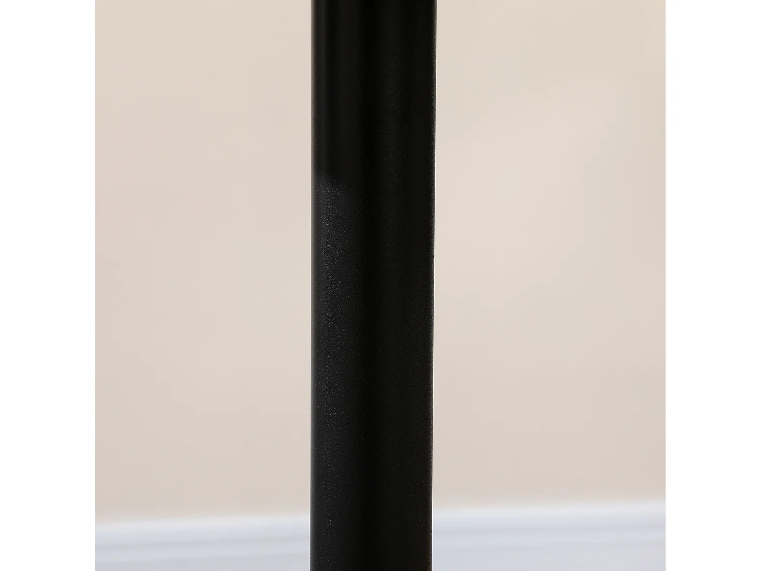 Table de cuisine ronde pour 2 personnes, table moderne avec pieds en acier, pied antidérapant, idéale pour les petits espaces (70x70x75 cm)