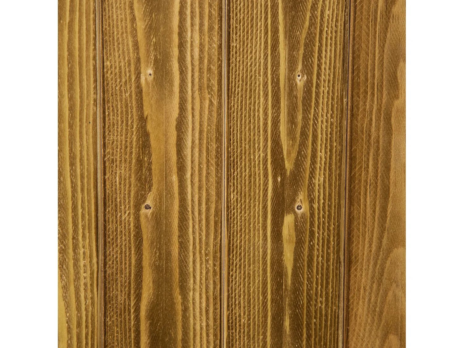 Verhoogde bloembak, massief hout, naturel (120x40x40 cm)