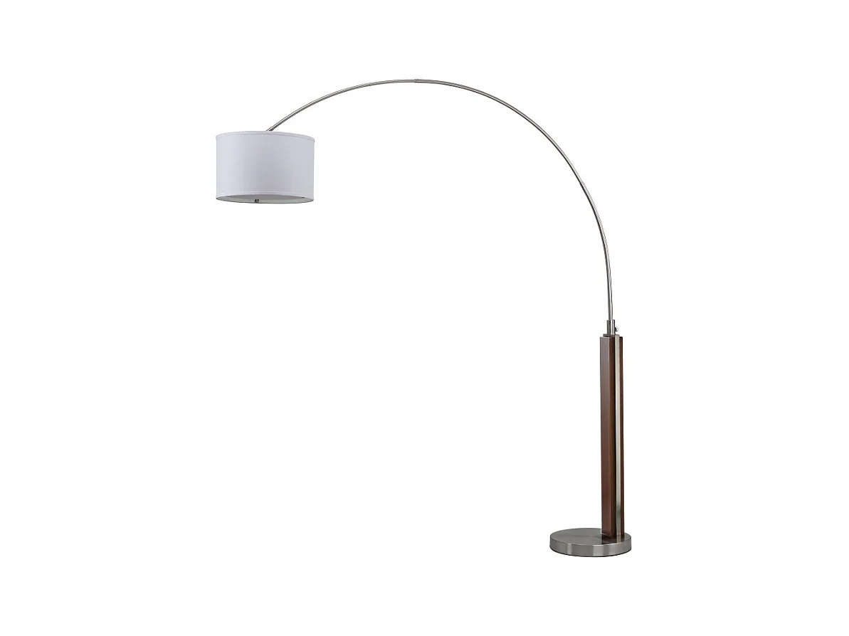 Lampadaire Nickel 41 X 183 X 219.71 cm - Mafalda
