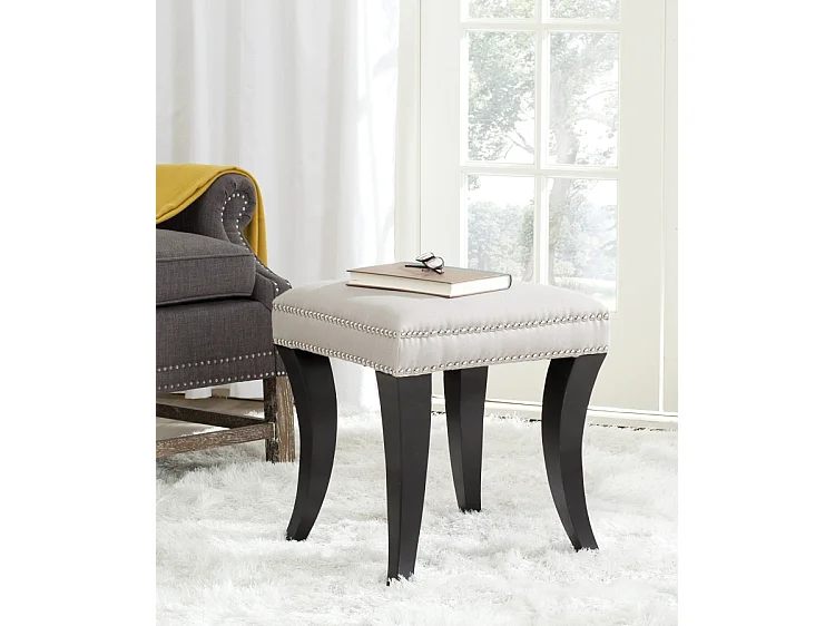 Pouf Beige 50 X 60 X 85 cm - Johanna