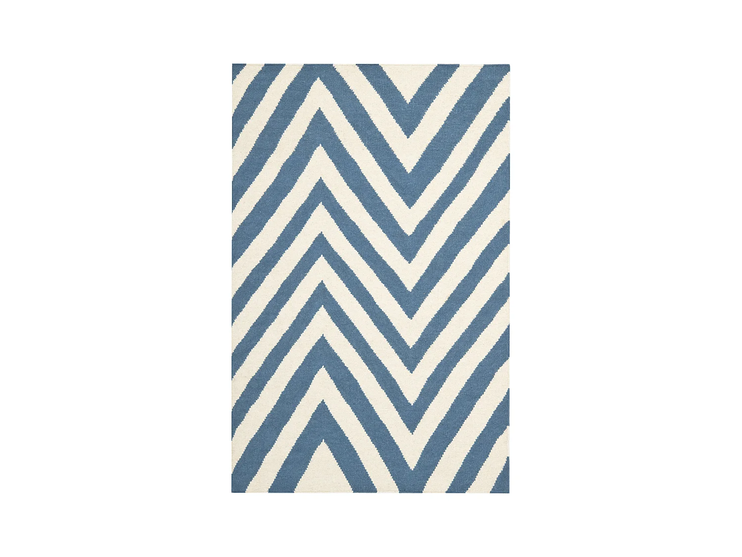 Tapis Bleu/Neutre 91 X 152 cm - Serena