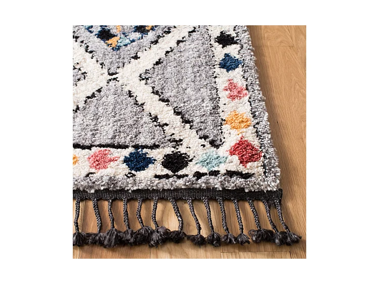 Tapis Gris/Multicolore 122 X 183 cm - Antonella