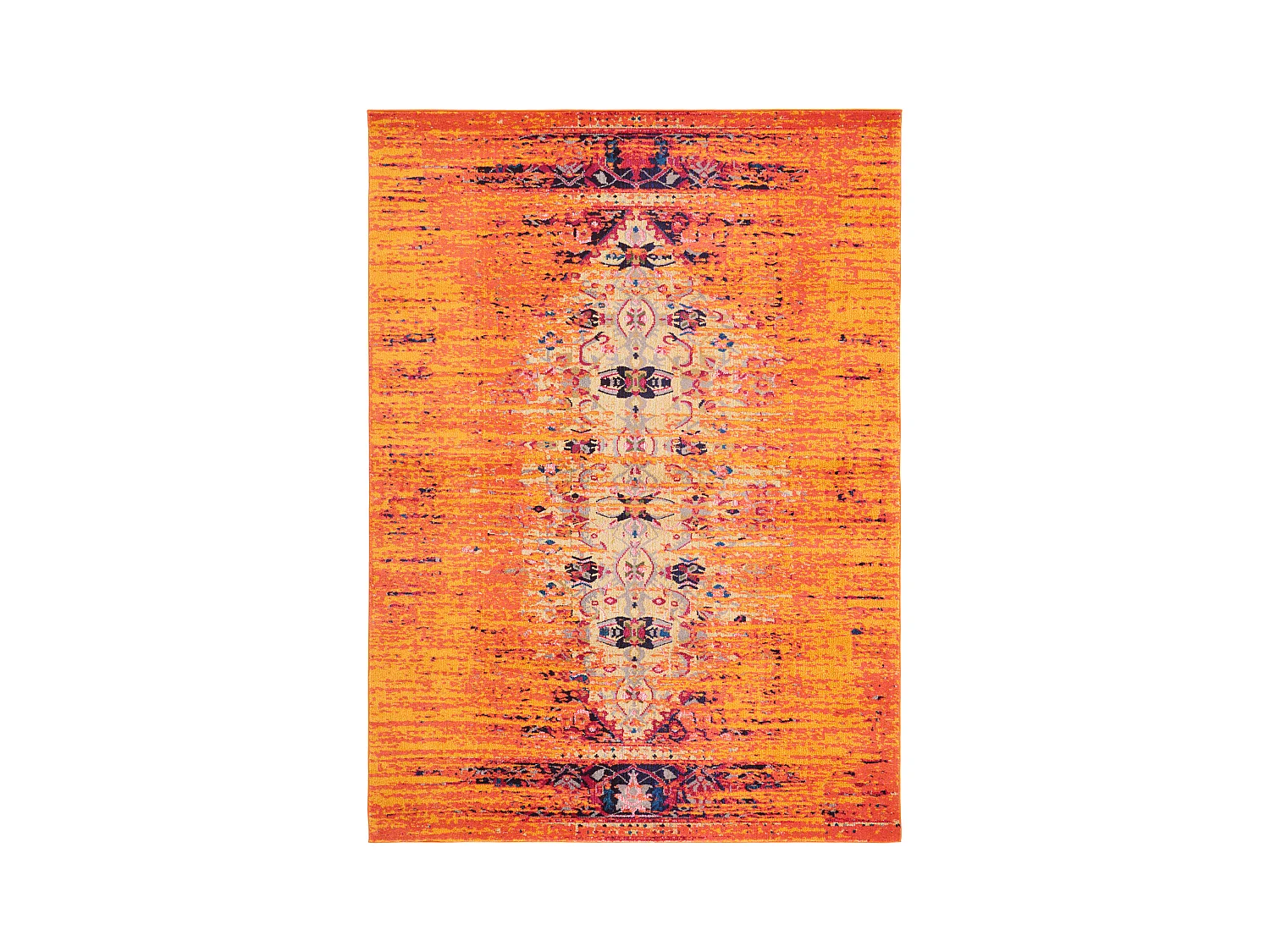 Tapis Orange/Multicolore 235 x 335 cm - Silvia