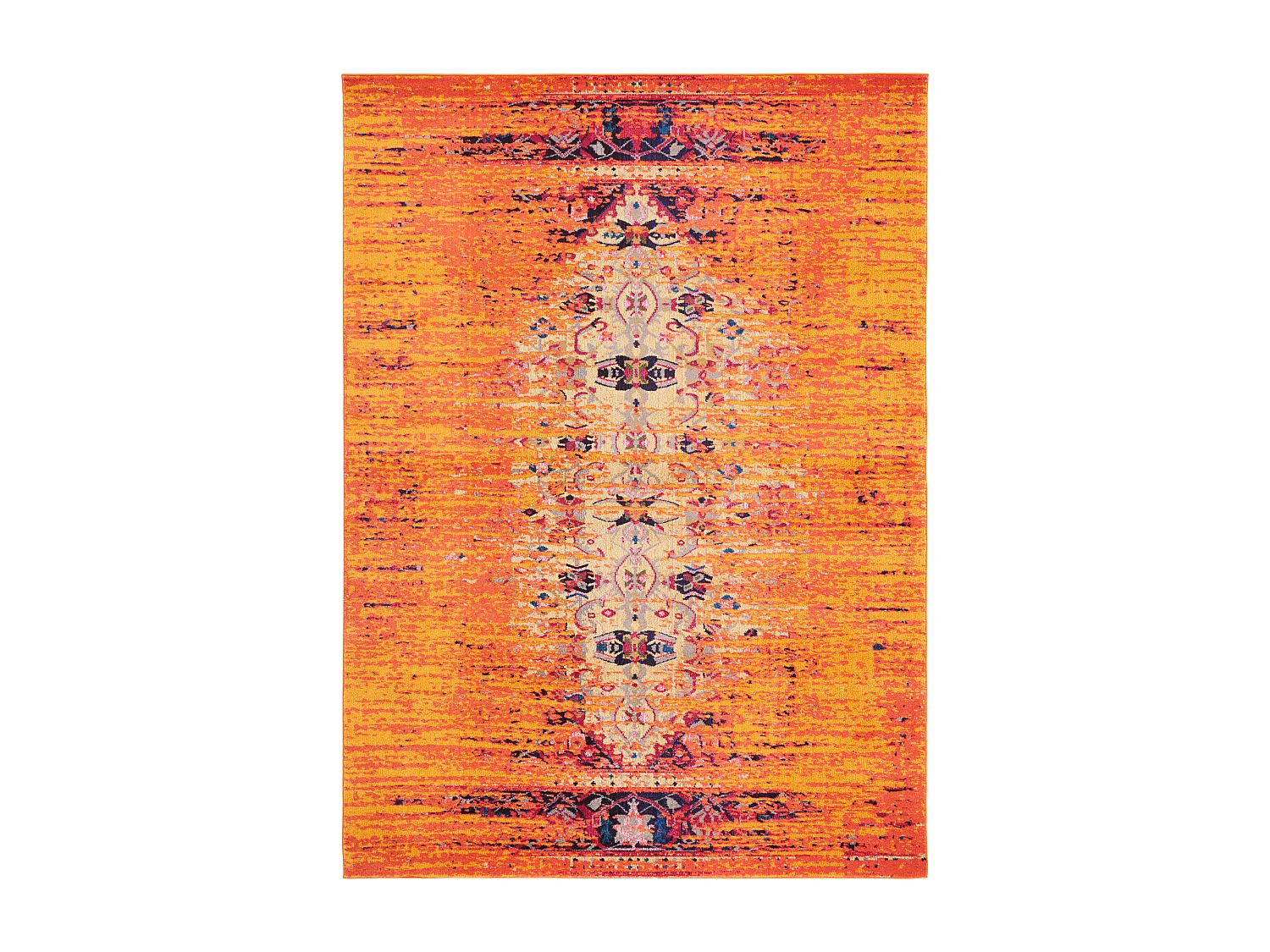 Tapis Orange/Multicolore 235 x 335 cm - Silvia