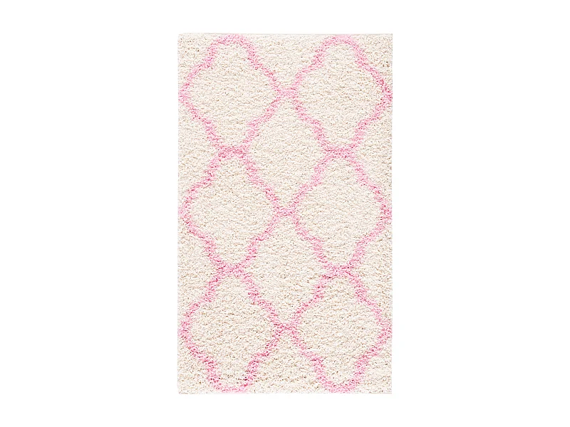 Tapis Neutre/Rose 91 X 152 cm - Aldo