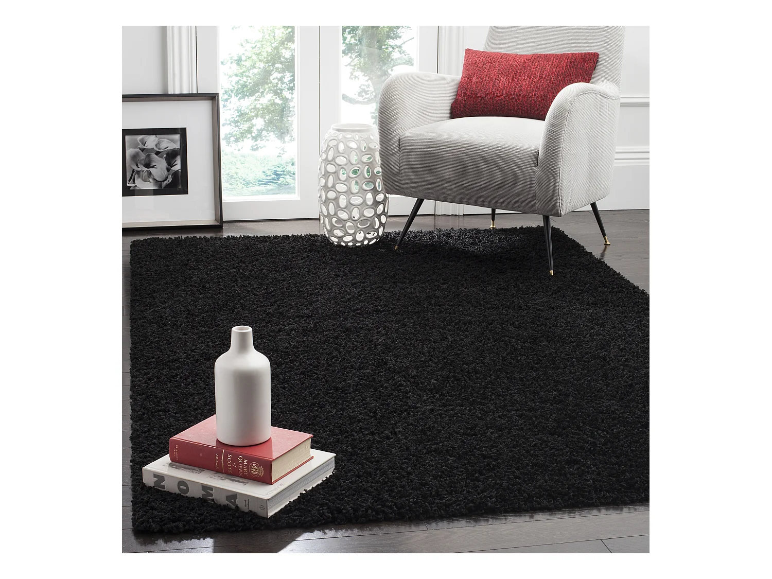 Tapis Noir 155 X 229 cm - Emery